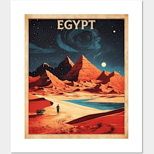 Egypt Vintage Poster Travel Tourism Posters and Art